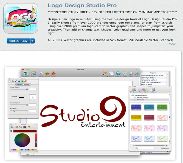 Web design mac app